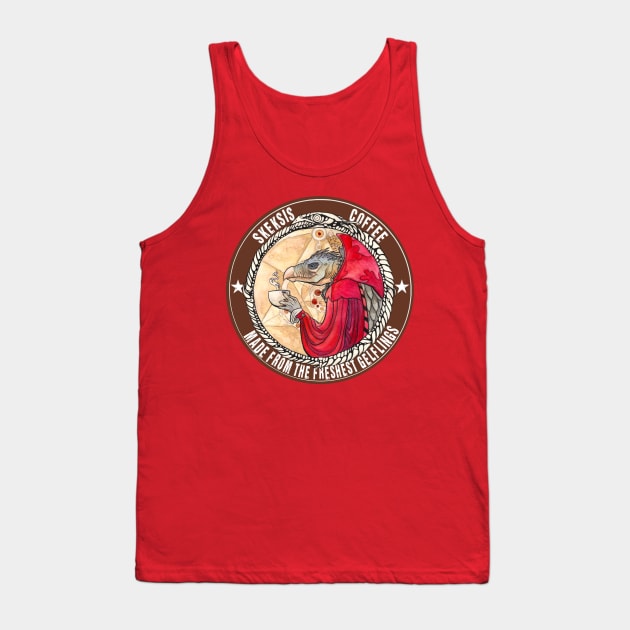 Skeksis Coffee Tank Top by charamath